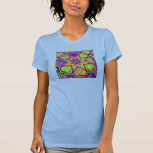 T-shirt 'Purple Passion' Dames