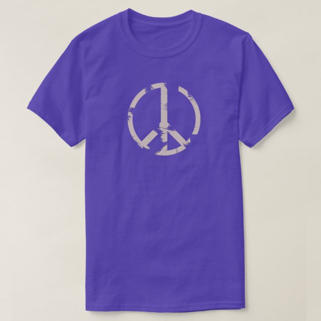 T-shirt Purple Peace Tee (Design devant)