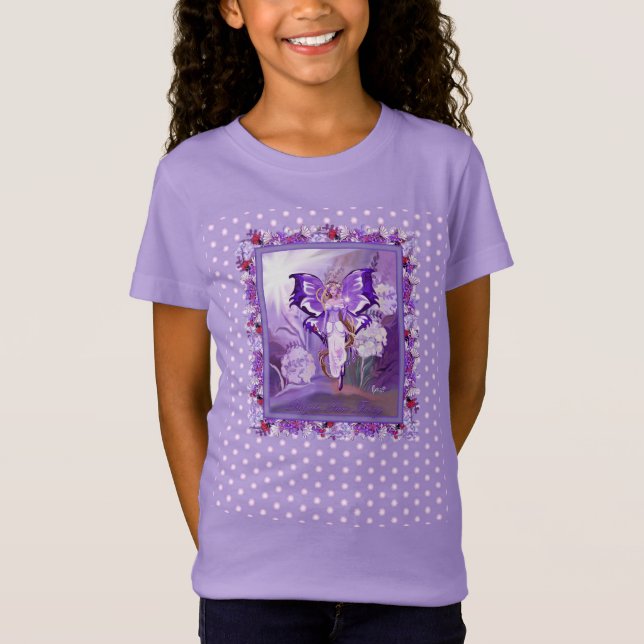 T-shirt Purple Sun Fairy (Devant)