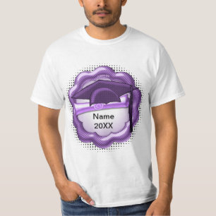 T-shirt Purple Tone Grad Casquette personnalisé