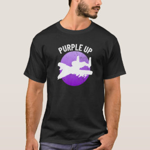 T-shirt Purple Up A10 Warthog Militaire Enfants Garçons A 