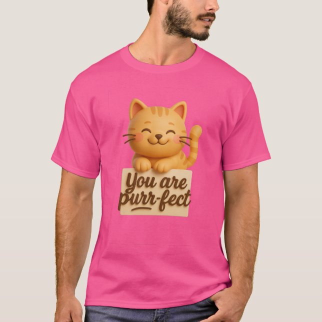 T-shirt Purr-parfaitement toi (Devant)