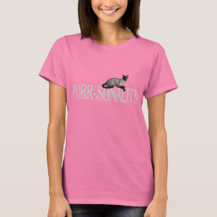 T-shirt Purr-sonalité