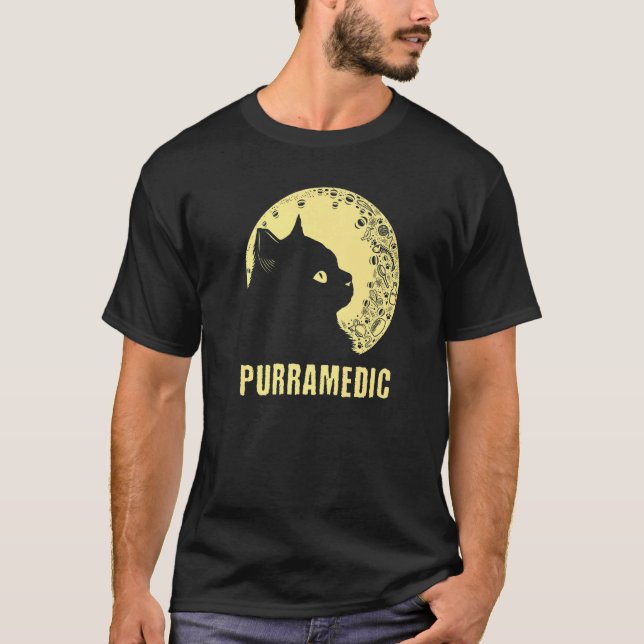 T-shirt Purramedic Cat  Paramedic Kitten EMT  Cat Mom  1 (Devant)