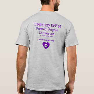 T-shirt Purrfect Angels Chat Secourir BFF Unisex Shirt (PA