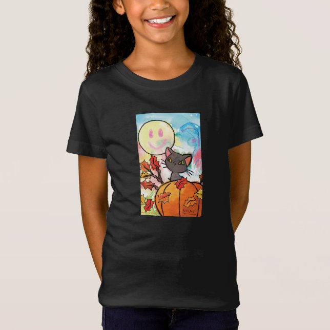 T-Shirt Purrfect Automne - Kids Art pour CHOC (Devant)
