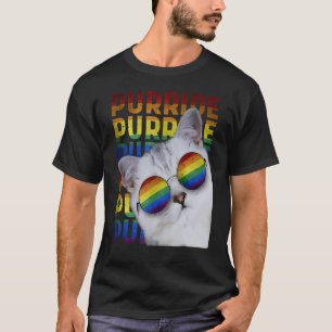 T-shirt Purride Chat Lgbt Gay pride Chat Kitty 1