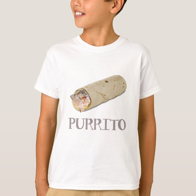 T-shirt Purrito (Devant)