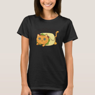 T-shirt Purrito, Amateur de chat drôle, Nourriture mexicai