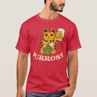 T-shirt Purrost Chat Funny Chat Cadeau retro