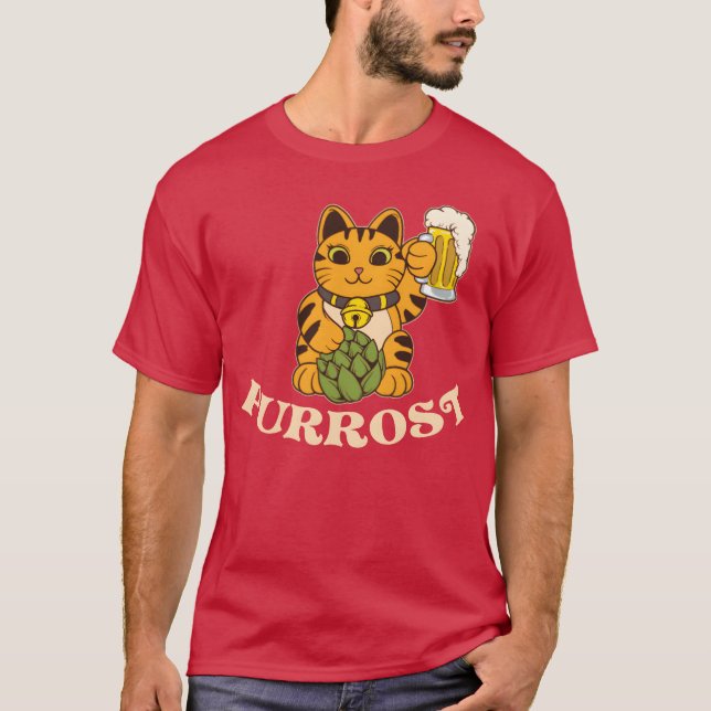 T-shirt Purrost Chat Funny Chat Cadeau retro (Devant)