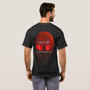 T-shirt Push Yourself Forme motivationnelle