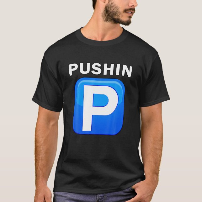 T-shirt Pushing P Trending Ado Hip hop Slang Urban Rap St (Devant)