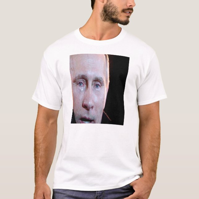 T-shirt putin pleurant (Devant)