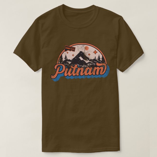 T-shirt Putnam, Connecticut (Design devant)