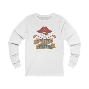 T-shirt Putt Pirates Golf Hobby Sports