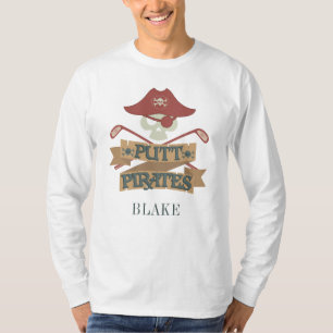T-shirt Putt Pirates Golfing Sports Extérieurs Personnalis