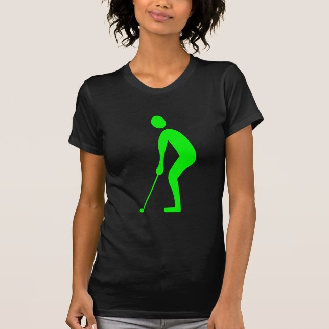 T-shirt Putting - Vert (Devant)