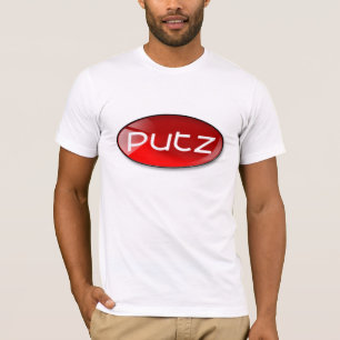 T-shirt Putz rouge brillant