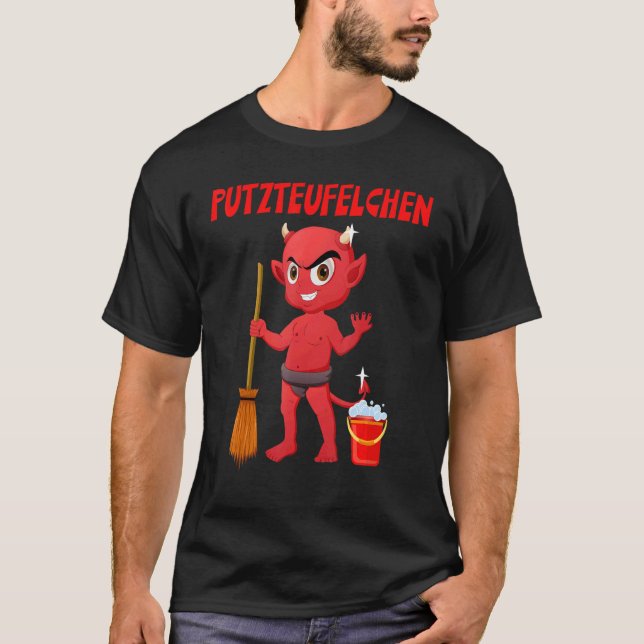 T-shirt Putzteufelchen Nettoyage de l'alimentation Hobby N (Devant)