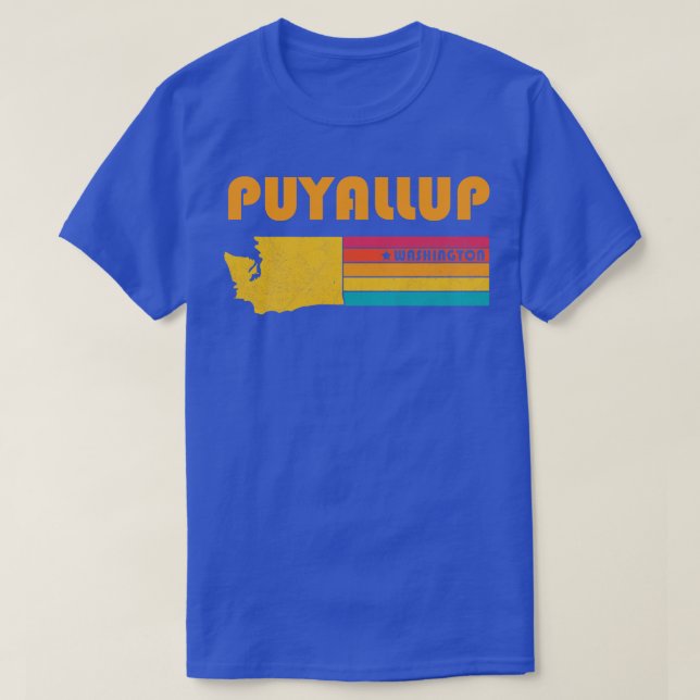 T-shirt Puyallup Washington Souvenir Vintage (Design devant)