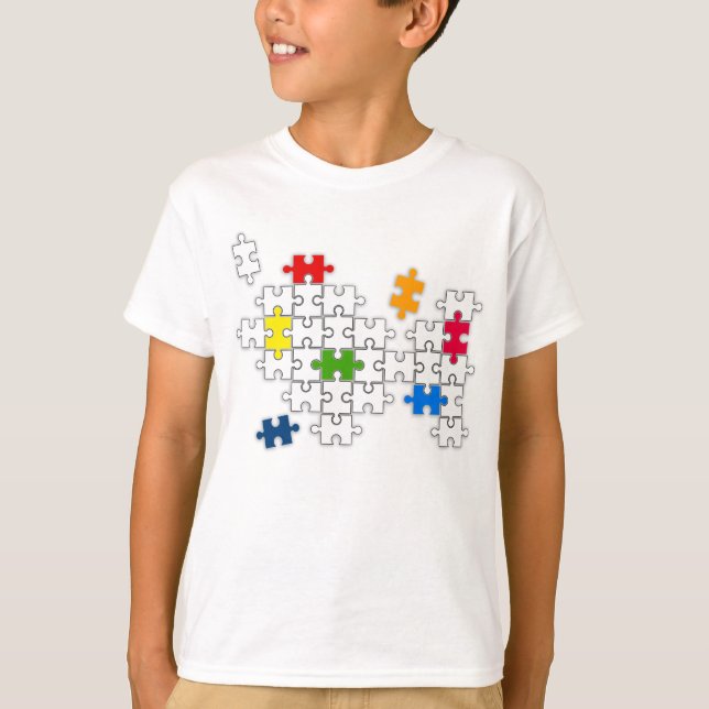 T-shirt Puzzle (Devant)