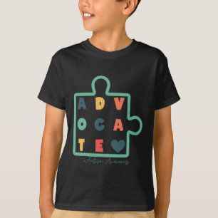 T-shirt Puzzle Advocate Sensibilisation sur l'autisme Auti