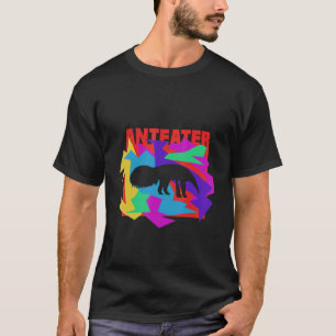T-shirt Puzzle Anteater Animal Mosaik