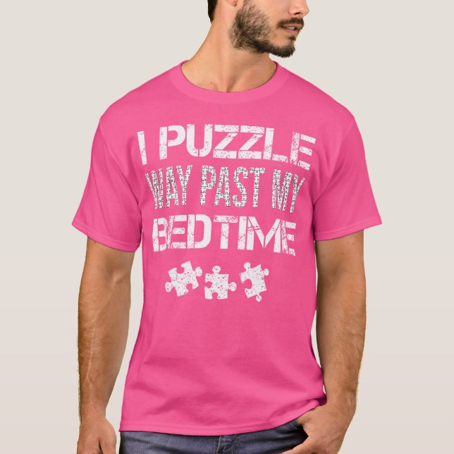 T-shirt Puzzle Art For Men Women Puzzle Piece Jigsaw Puzzl (Devant)