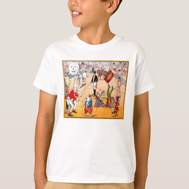 T-shirt Puzzle de cirque - chemise (Devant)