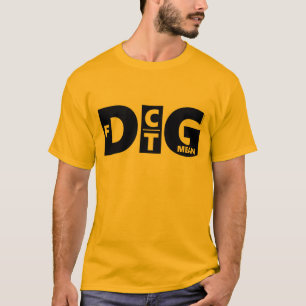 T-shirt Puzzle de mots - résoudre pour découvrir un mess
