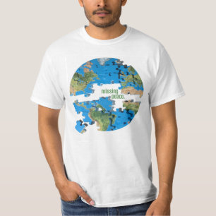 T-shirt Puzzle de paix du monde