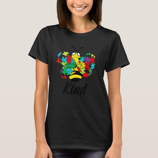 T-shirt Puzzle de sensibilisation à l'autisme Aspergers So (Devant)
