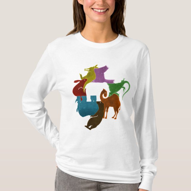 T-shirt Puzzle d'éléphant (Devant)
