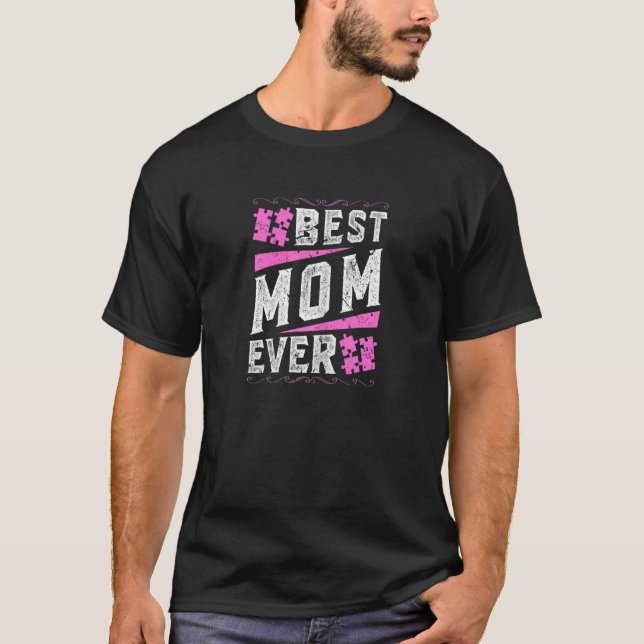 T-shirt Puzzle des femmes Lover Maman Puzzle (Devant)