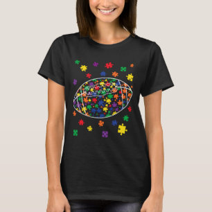 T-shirt Puzzle Football Autisme Sport Sensibilisation sur