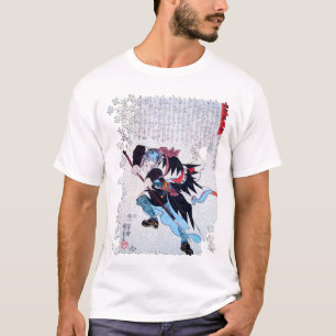 T-shirt Puzzle Otaka Gengo Tadao de ronin de Kuniyoshi