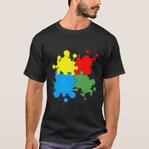 T-shirt Puzzle sensibilisation sur l'autisme