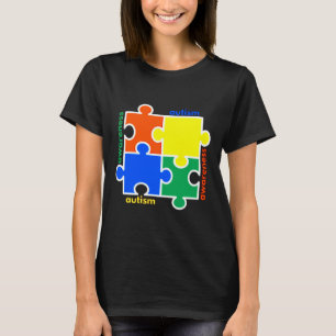 T-shirt Puzzle sensibilisation sur l'autisme