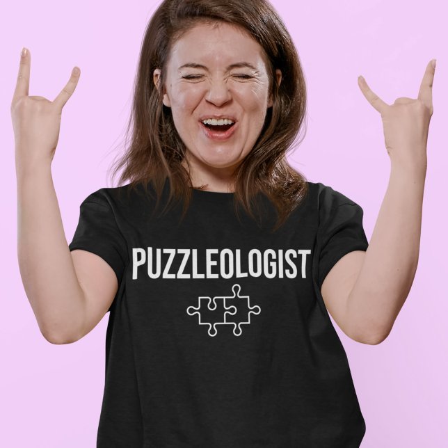 T-shirt Puzzleologist Cubes amusants Puzzle Slogan de vite (Créateur téléchargé)