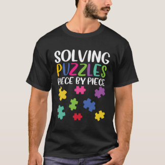 T-shirt Puzzler amusant résoudre Jigsaw Puzzles Piec