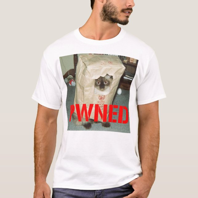 T-shirt pwnage, la devise de gamers (Devant)