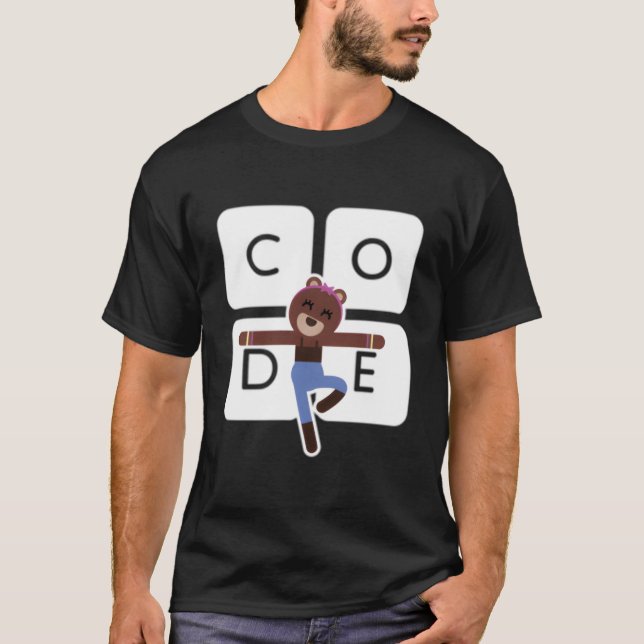 T-shirt Pybear danse (Devant)
