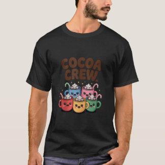 T-shirt Pyjama assorti au chocolat chaud Cocoa Crew Mignon