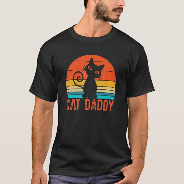 T-shirt Pyjama Cat Daddy Rétro Cat Daddy (Devant)