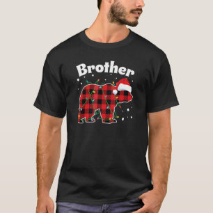 T-shirt Pyjama de bison à correspondance de l'ours-frère r