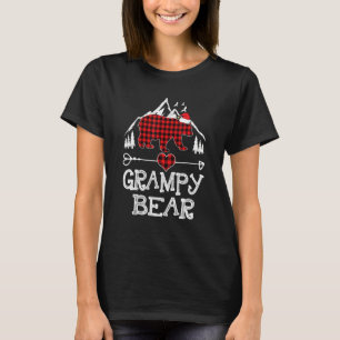 T-shirt Pyjama de jumelage de l'Ours Grampy rouge 1