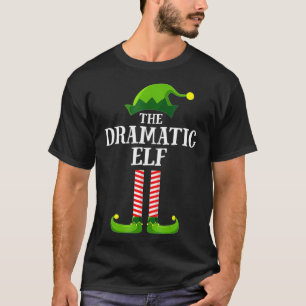 T-shirt Pyjama de Noël de famille jumelé aux elfes