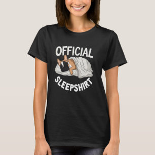T-shirt Pyjama French Bulldog Mama Officiel Chemise de Nui