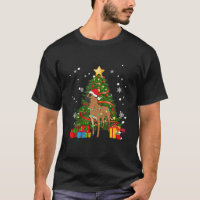 Pyjama léger sapin de Noël belge Malinois Père Noë